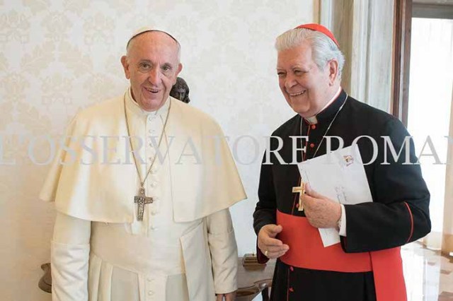 Papa Francisco y Jorge Urosa Savino  (5)