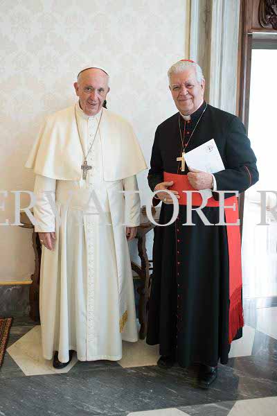 Papa Francisco y Jorge Urosa Savino  (6)