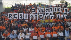 Trabajadores de la alcaldía de El Hatillo manifestaron su apoyo a Smolansky