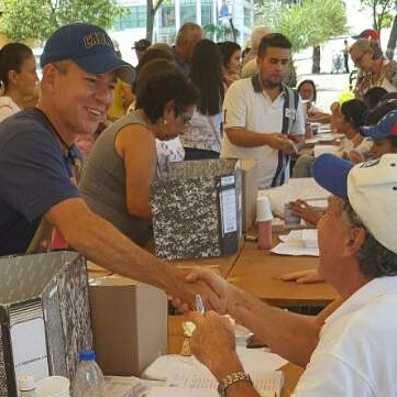 Los guayaneses demostraron que están dispuesto a luchar por un cambio./ Foto Prensa