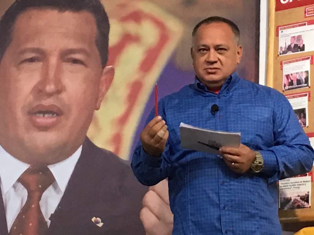 La versión de Diosdado Cabello con lo que ocurre con Óscar Pérez (Tuits)