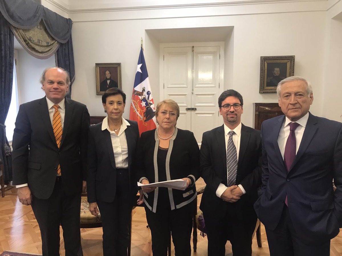 Canciller chileno calificó de “histórica” la reunión entre Bachelet, Guevara y madre de Leopoldo López