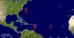 María se fortalece en el Caribe en huracán de categoría 3