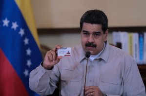 Maduro anunció la regionalización de las misiones a través del carnet de la patria