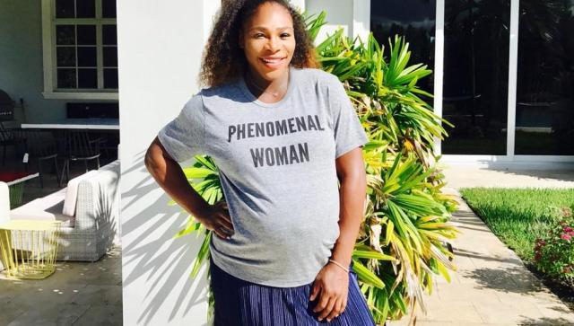 Serena Williams, ingresada en un hospital para dar a luz a su primer hijo (Foto Twitter)