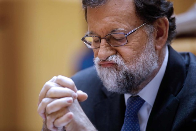 El presidente de España, Mariano Rajoy / AFP PHOTO / OSCAR DEL POZO