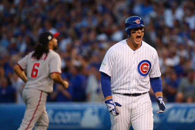 Anthony Rizzo. Jerry Lai-USA TODAY Sports