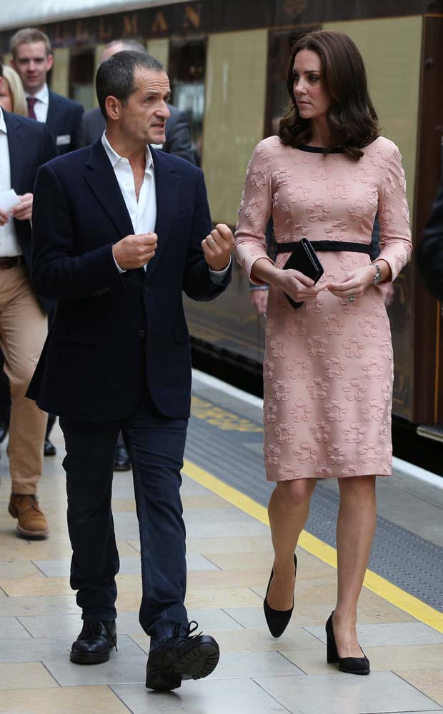 Britain's Catherine, The Duchess of Cambridge arrives at the Charities Forum at Paddington Station in London, October 16, 2017. REUTERS/Jonathan Brady/Pool