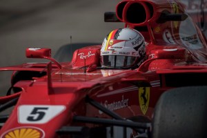 Vettel: Sólo pude dar una vuelta, pero el coche es rápido