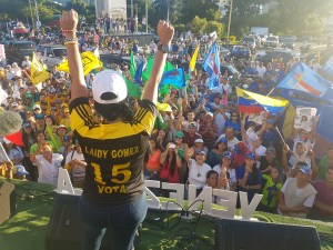 Laidy Gómez: El Táchira votará en unidad por la tarjeta de AD para garantizar el triunfo