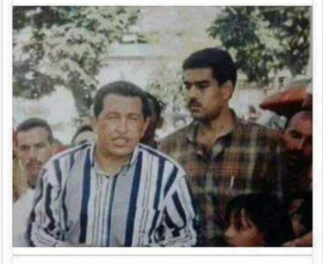 Chavez y Maduro 1