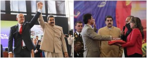 Nipa… El liqui-liqui favorito de Maduro  en los actos de juramentación (Fotos)