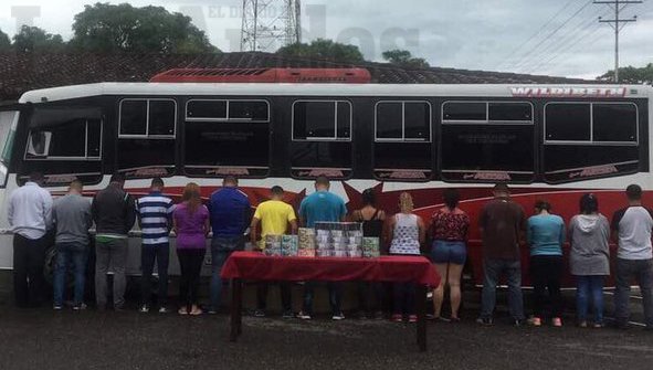 Foto: Detienen a 15 personas por tráfico de bolívares en billetes en Táchira / Diario Los Andes 