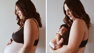 Una madre muestra cómo queda el cuerpo tras dar a luz (fotos)