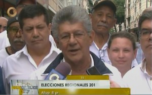 Ramos Allup: El proceso electoral ha sido normal a pesar de las reubicaciones
