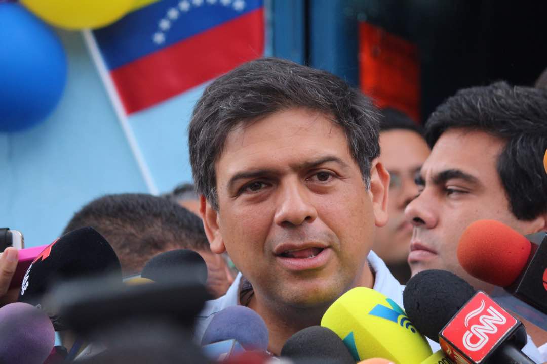 Carlos Ocariz, candidato a la gobernación del estado Miranda // Foto Will Jiménez -La Patilla