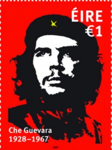 Una estampilla del Che Guevara causa indignación en Irlanda