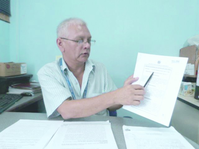 Milton Bracamonte, contralor sanitario del Táchira