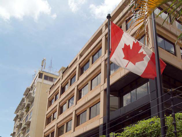 embajada de canadá