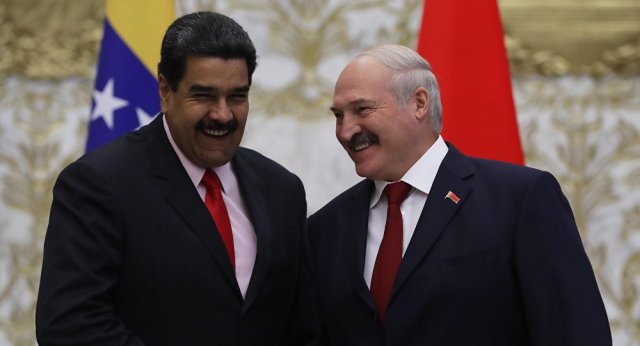 Nicolás Maduro y Aleksandr Lukashenko, EFE