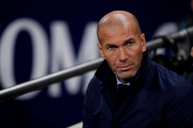 Zinedine Zidane, entrenador del Real Madrid.  Action Images via Reuters/John Sibley/File Photo