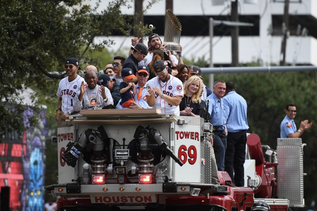 Recibimiento de los Astros de Houston. Shanna Lockwood-USA TODAY Sports