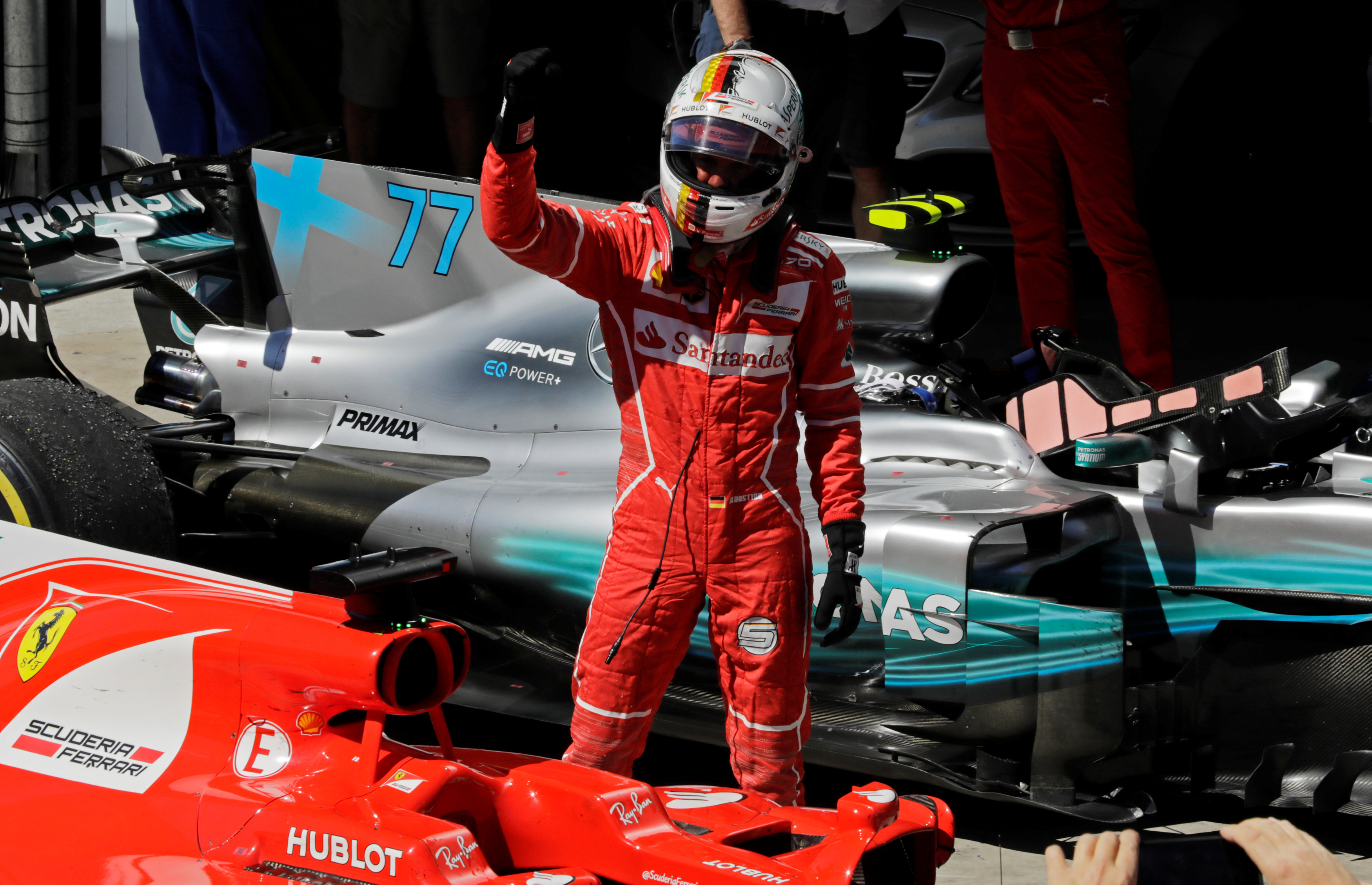 Sebastian Vettel gana el Gran Premio de Brasil de Fórmula 1