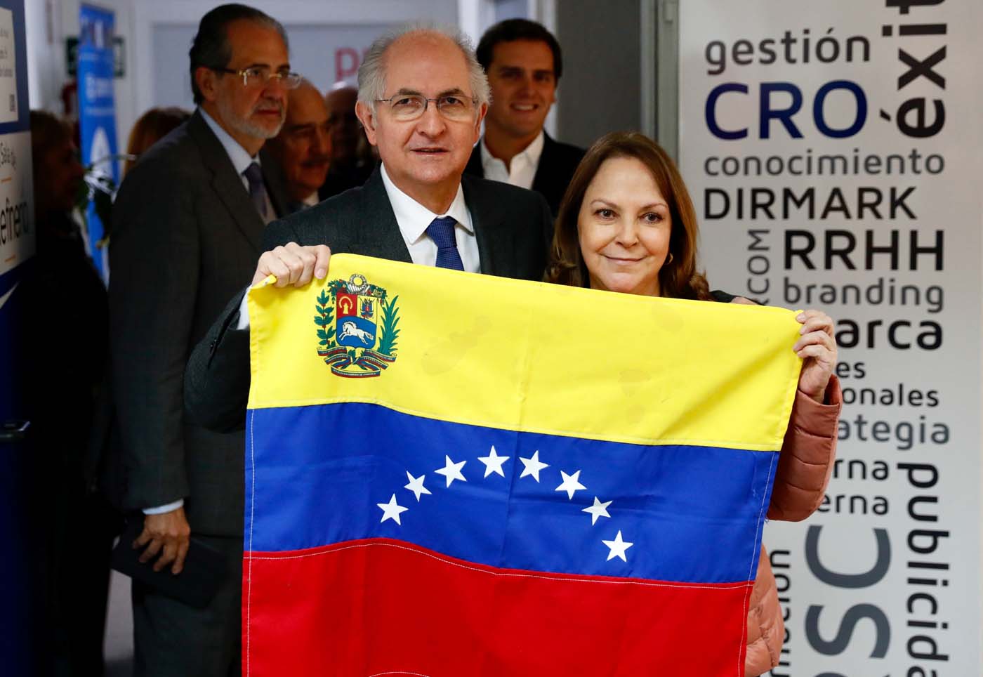 Mensaje a Venezuela y a los venezolanos de Antonio Ledezma y su esposa Mitzy