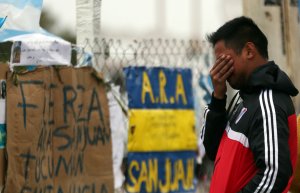 Familiares de submarinistas del ARA San Juan recaudan fondos para su búsqueda