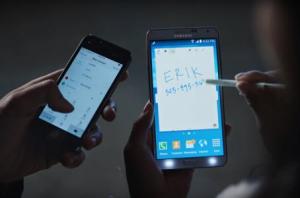 Así se burló Samsung de iPhone en menos de un minuto (Video)