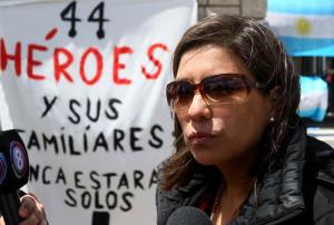 Hermana de desaparecido del San Juan inicia ayuno para que hallen submarino