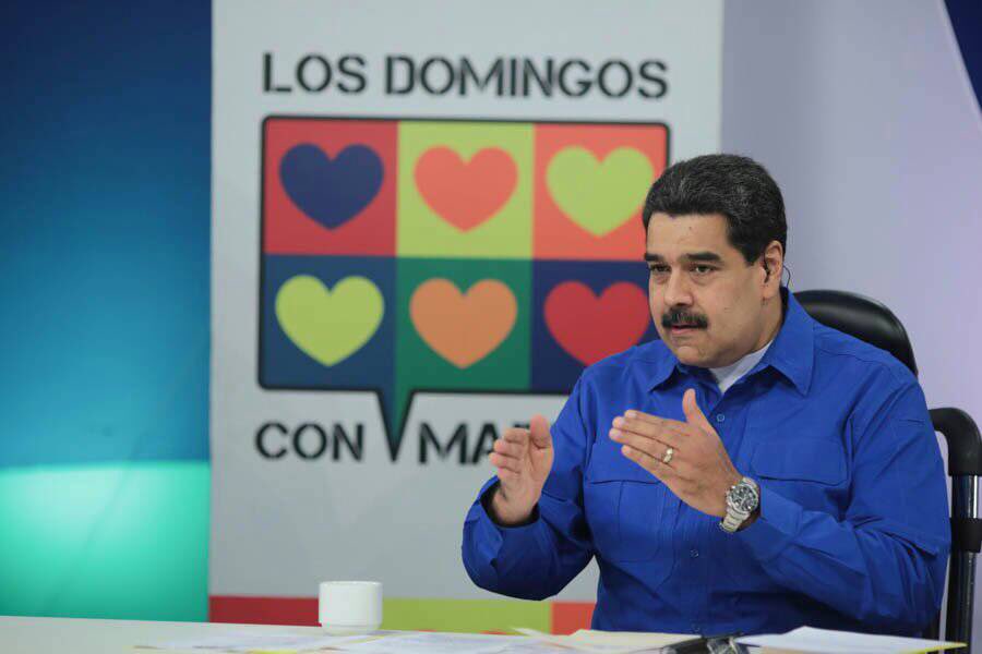 Maduro promete importantes anuncios en su programa de los domingos