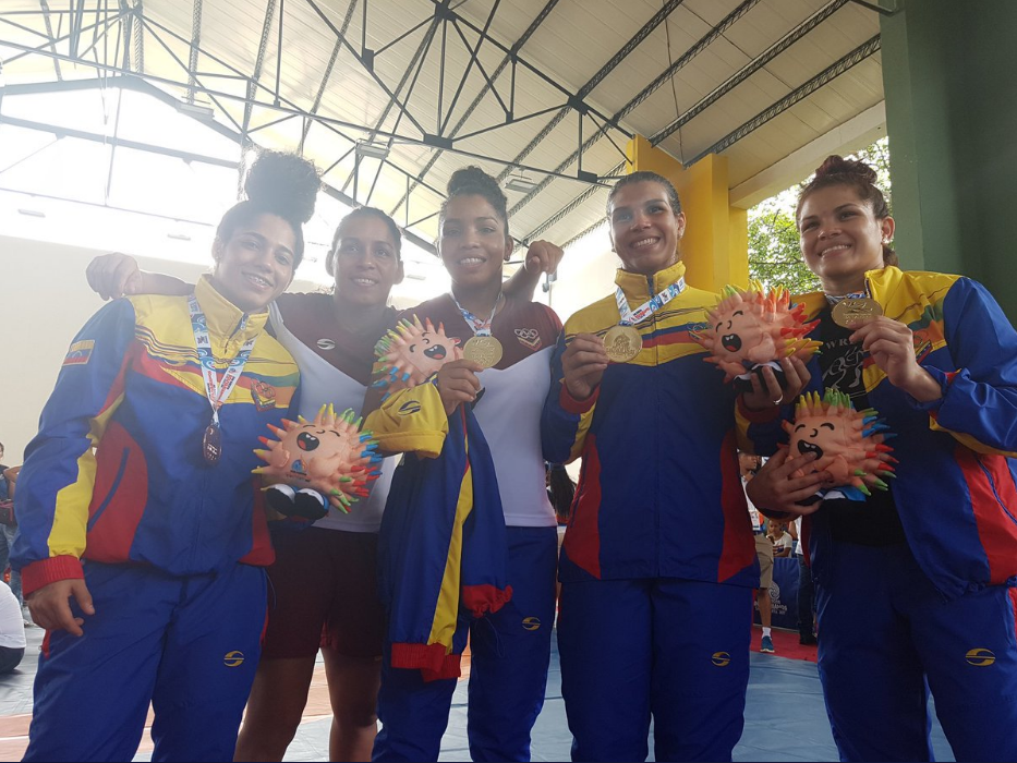 Venezuela se llevó 11 de los 16 oros en último día de lucha en Juegos Bolivarianos