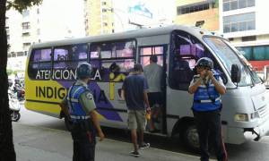 Policía de Chacao intensifica acciones para evitar delitos que puedan cometer personas en situación de calle