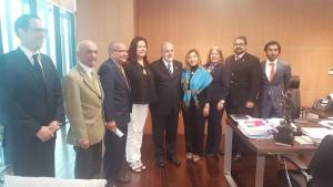 Magistrados del TSJ en el exilio y Fiscal Nacional de Chile conversaron sobre situación jurídica en Venezuela