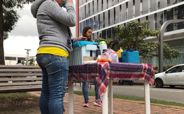 Las peripecias de una venezolana para sobrevivir en Bogotá