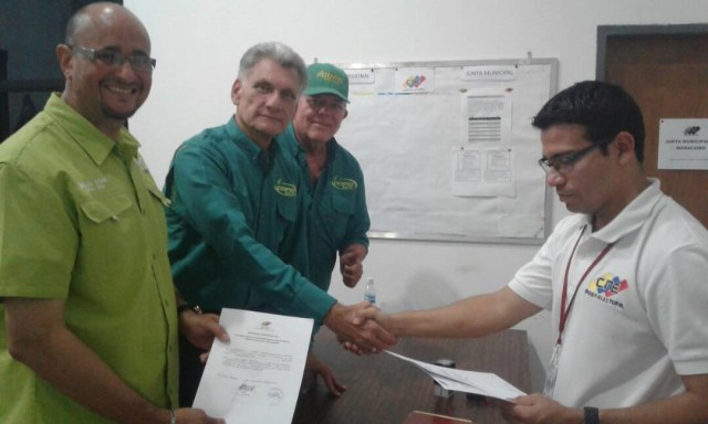 Joaquín Chaparro O., candidato a la alcaldía de Maracaibo, estado Zulia // Foto Prensa