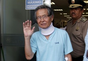 Expresidente peruano Fujimori sufre obstrucción arterial y evalúan intervención