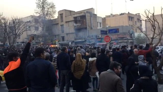 Cuatro días de manifestaciones en Irán