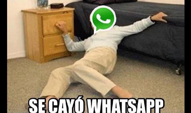 Los mejores memes tras la caída de WhatsApp a nivel mundial este #31Dic