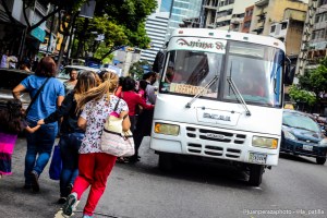 Transportistas de Caracas ya cobran 5 mil bolívares #1May