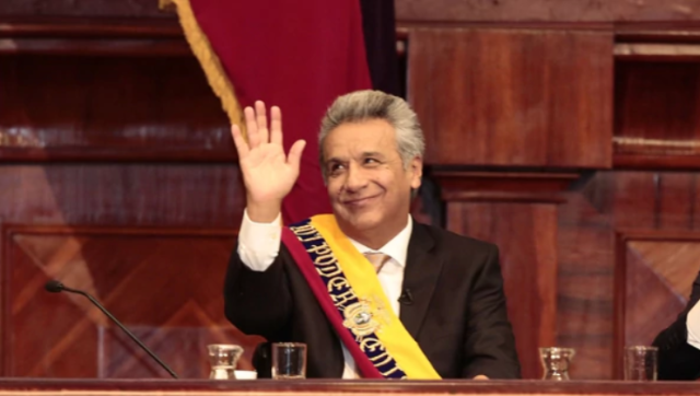 El nuevo presidente del Ecuador, Lenín Moreno (EFE/Jose Jacome)