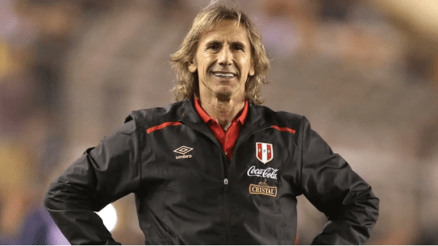 Ricardo Gareca, entrenador de la selección de Perú (Daniel Apuy/Getty Images)