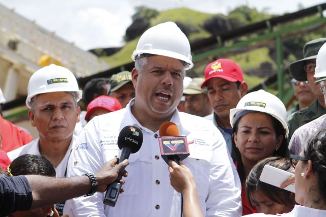 Foto: El ministro para el Desarrollo Minero Ecológico, Víctor Cano / AVN