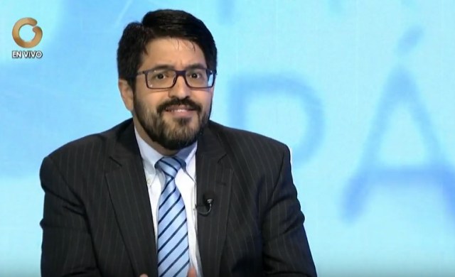 Asdrúbal Oliveros, director de Ecoanalítica // Foto captura tv 