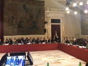 Borges pidió ayuda humanitaria para Venezuela en el parlamento italiano