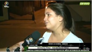 Georgina Pérez tras ser liberada: Quiero pensar que no fue una situación política