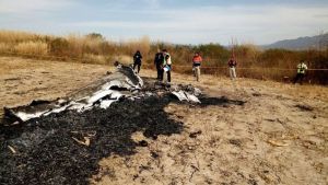 Hallan en México avioneta accidentada con tripulación muerta
