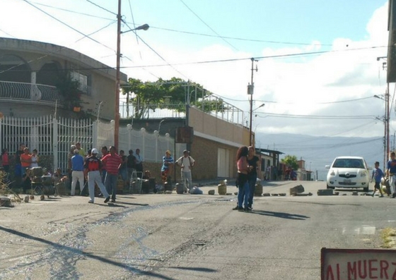 Protesta en Barquisimeto por falta de gas doméstico #22Dic