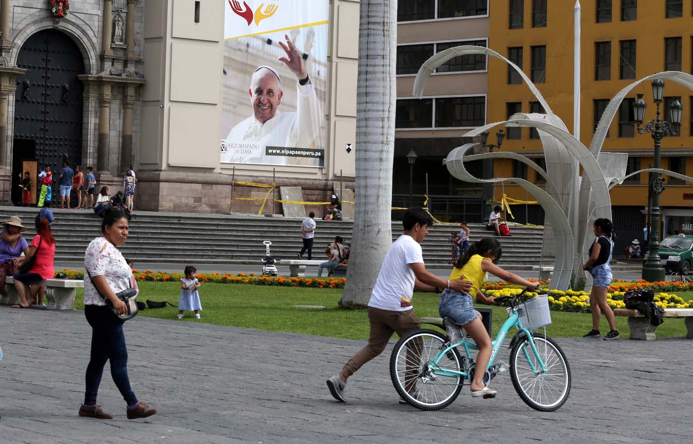 Obras para la visita del Papa Francisco al Perú avanzan al 60%